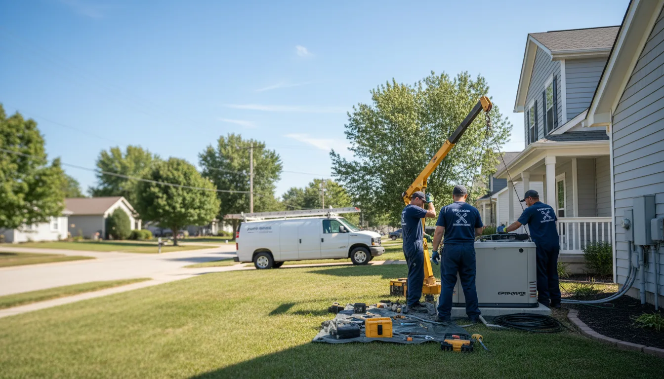 Generator Installation in Williamsburg, IN near me